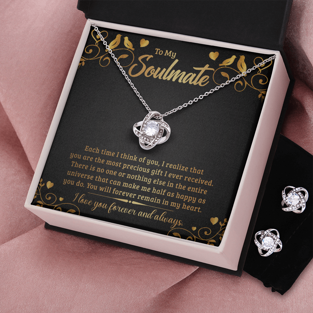 To My Soulmate: A Necklace That Speaks the Heart's Greatest Gift