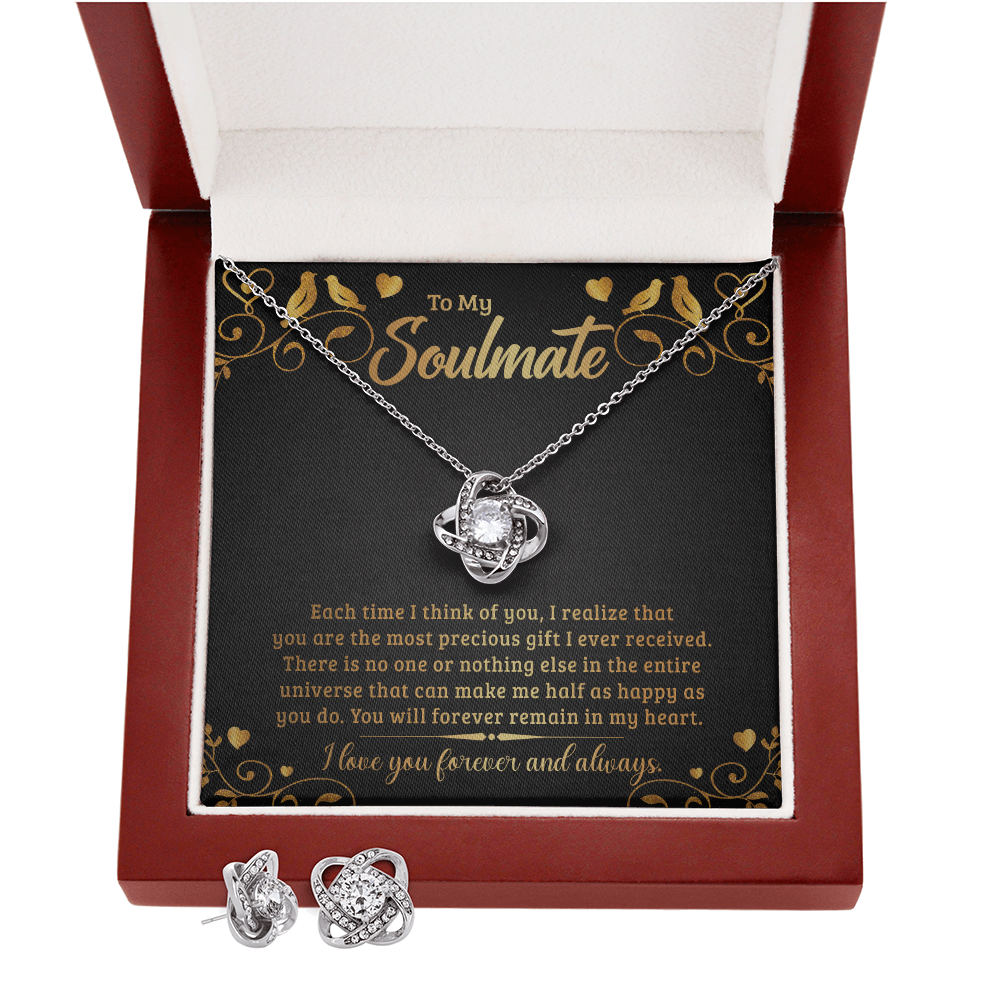 To My Soulmate: A Necklace That Speaks the Heart's Greatest Gift