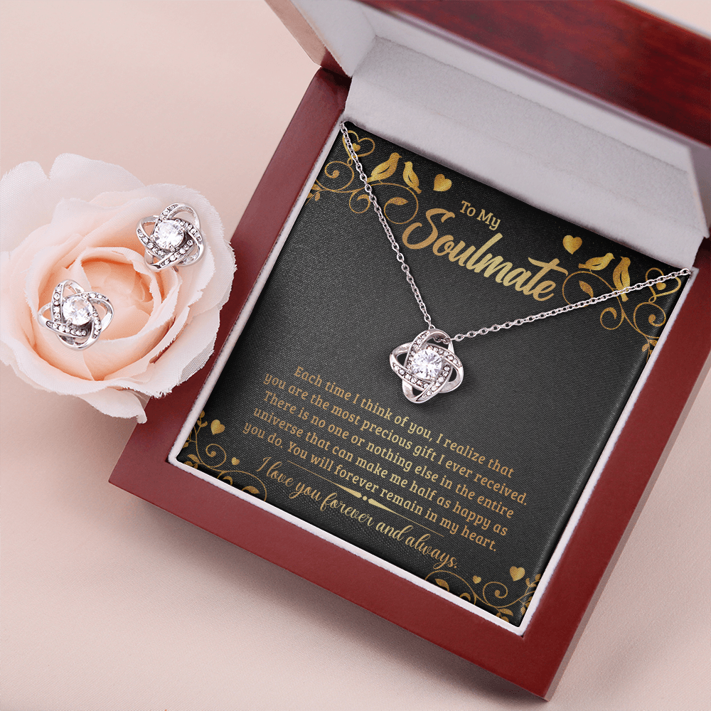 To My Soulmate: A Necklace That Speaks the Heart's Greatest Gift