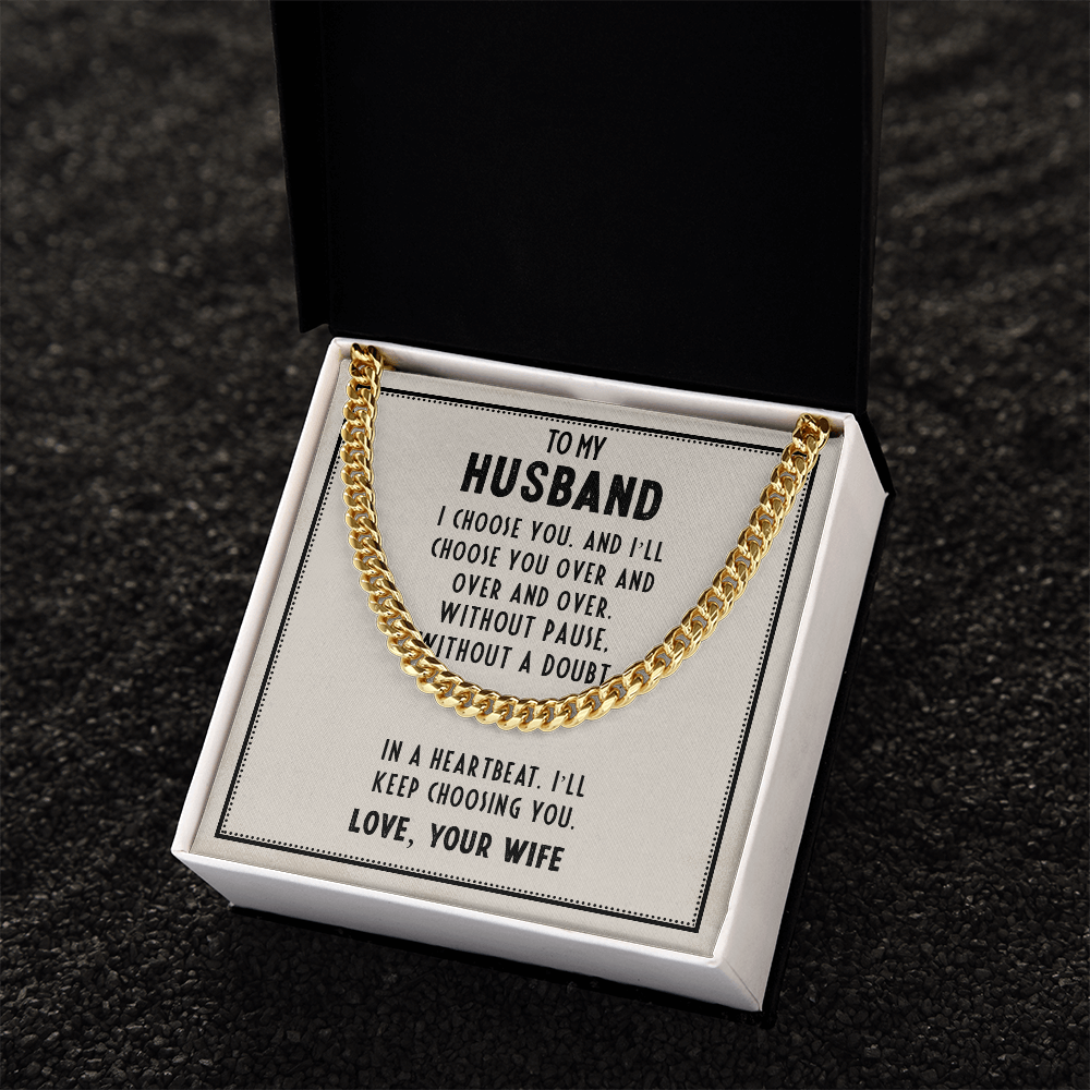 To My Husband – I'll Always Choose You