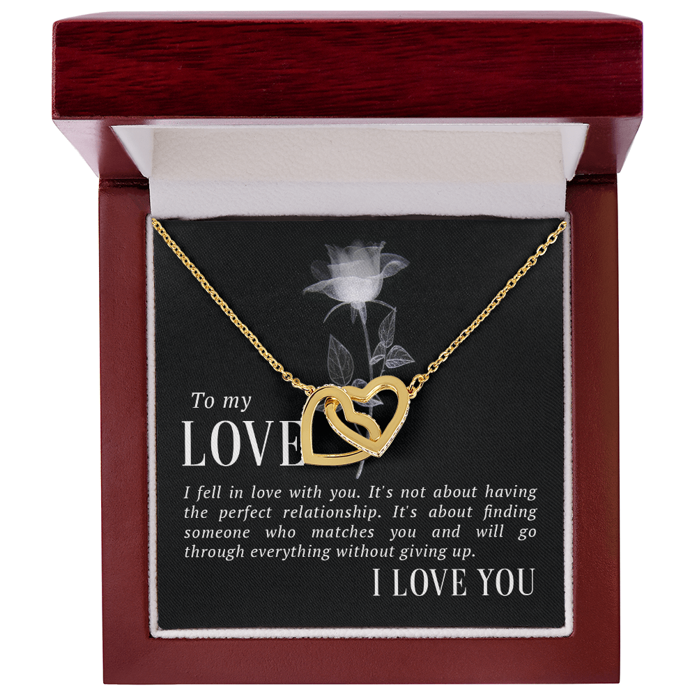 Interlocking Hearts: For the One Who Completes You