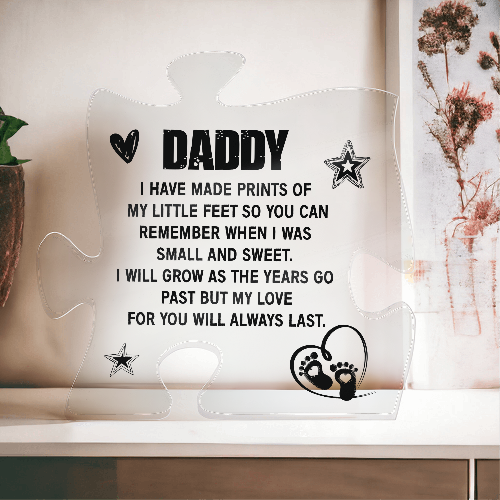Daddy – My Forever Puzzle Piece