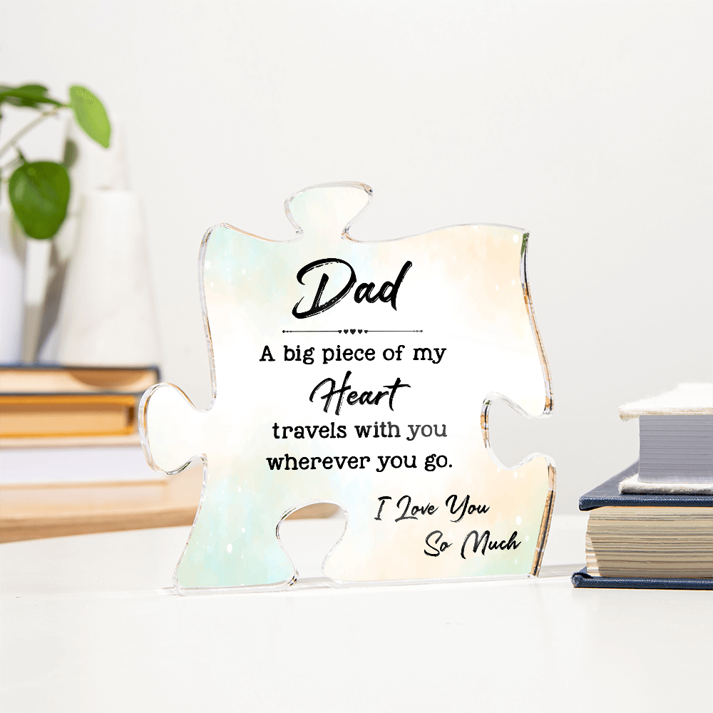 To My Dad – Our Bond is Forever, Just Like This Puzzle