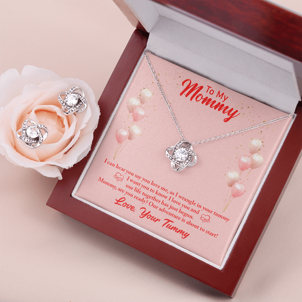 Eternal Bond: Sentimental Necklace for Mom with Loving Message Card - Giulia's Jems