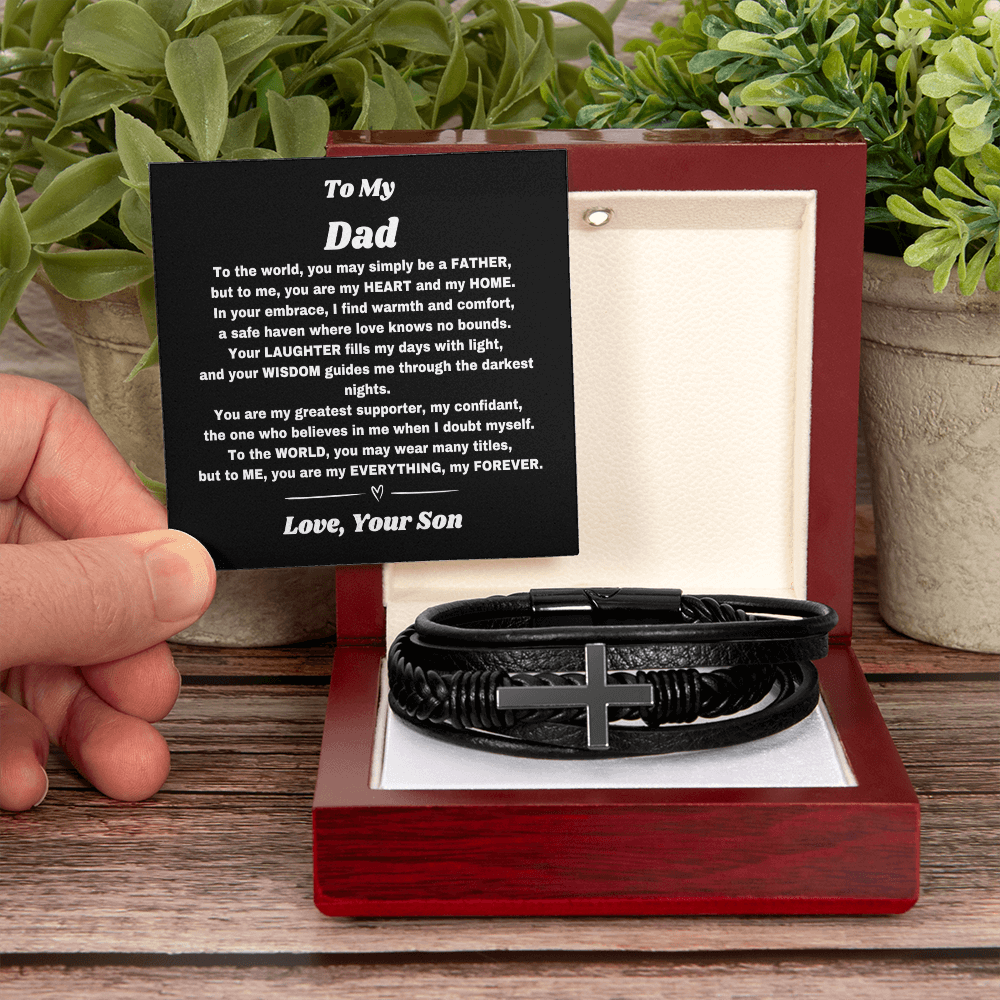 Forever in My Heart: A Special Bracelet from Son to Dad - Giulia's Jems