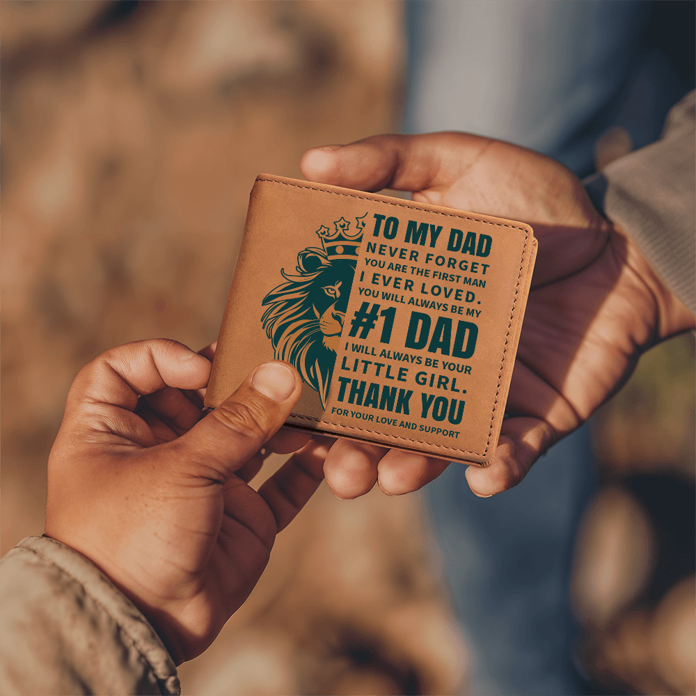 Forever Your Little Girl: A Wallet Filled with Love for Dad - Giulia's Jems