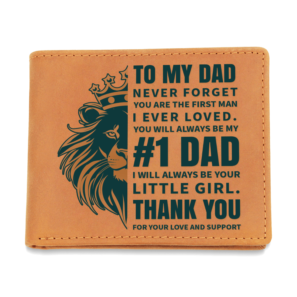 Forever Your Little Girl: A Wallet Filled with Love for Dad - Giulia's Jems