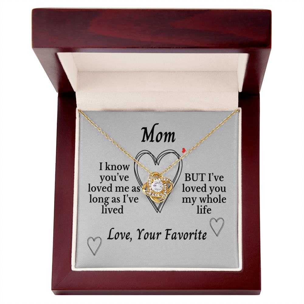Heartfelt Gems: A Necklace of Love for Mom's Timeless Elegance - Giulia's Jems
