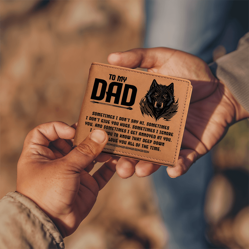 Heartfelt Gratitude: The Ultimate Dad Appreciation Wallet - Giulia's Jems