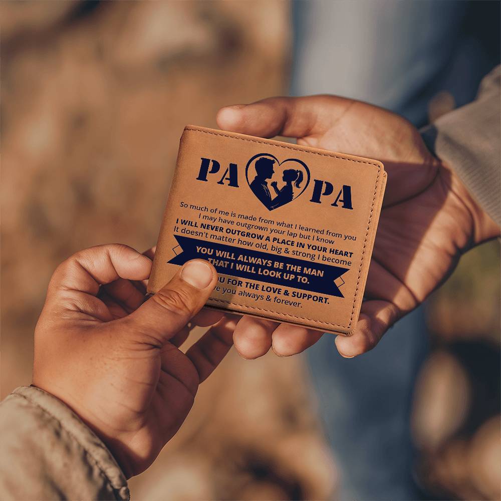 My First Love: A Special Wallet for Dad - Giulia's Jems