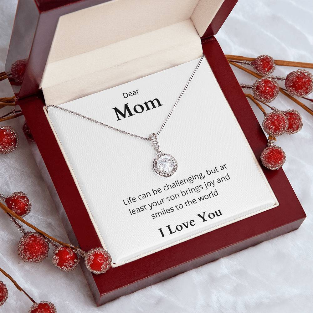 To Mom, Your Son Brings Joy and Smiles - Giulia's Jems