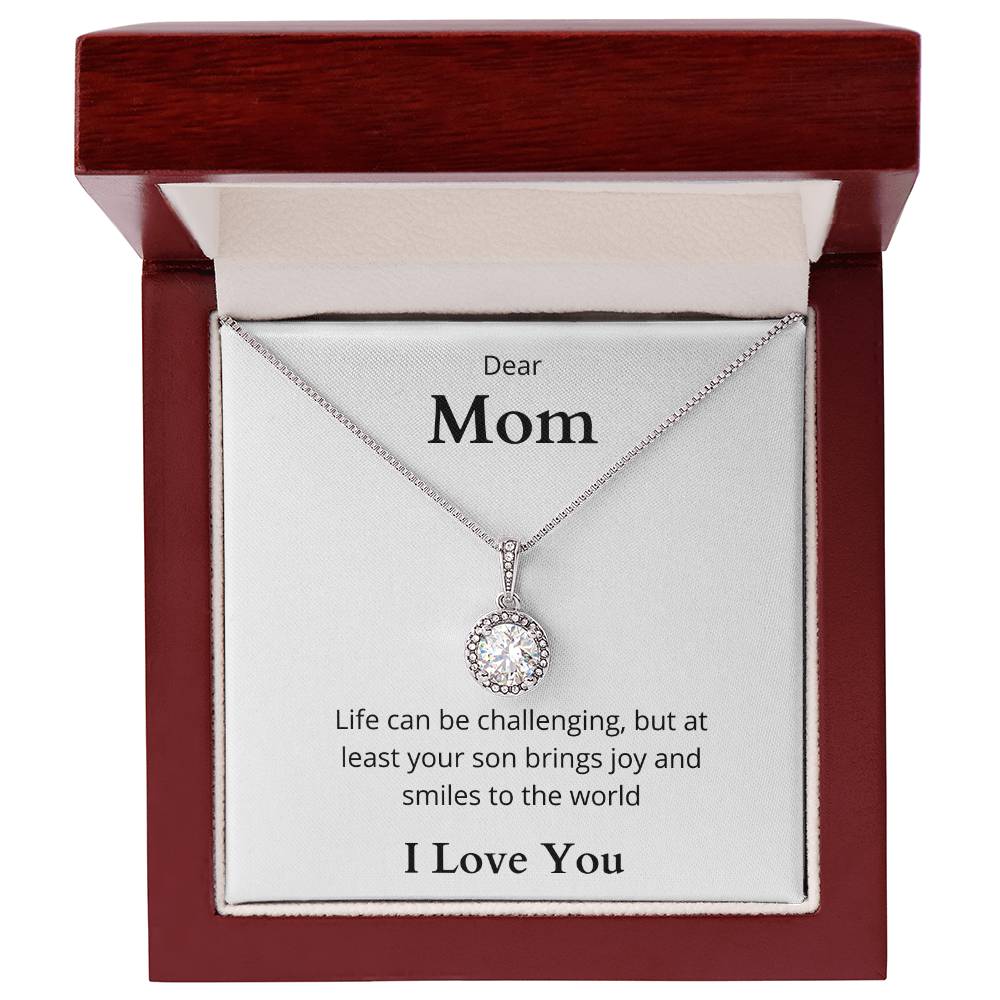 To Mom, Your Son Brings Joy and Smiles - Giulia's Jems