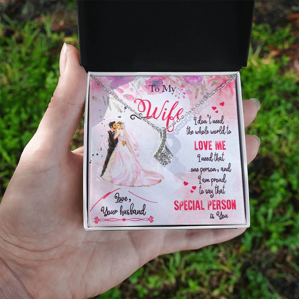 Alluring Beauty Necklace For Wife Yellow & White Gold Variants - Giulia's Jems