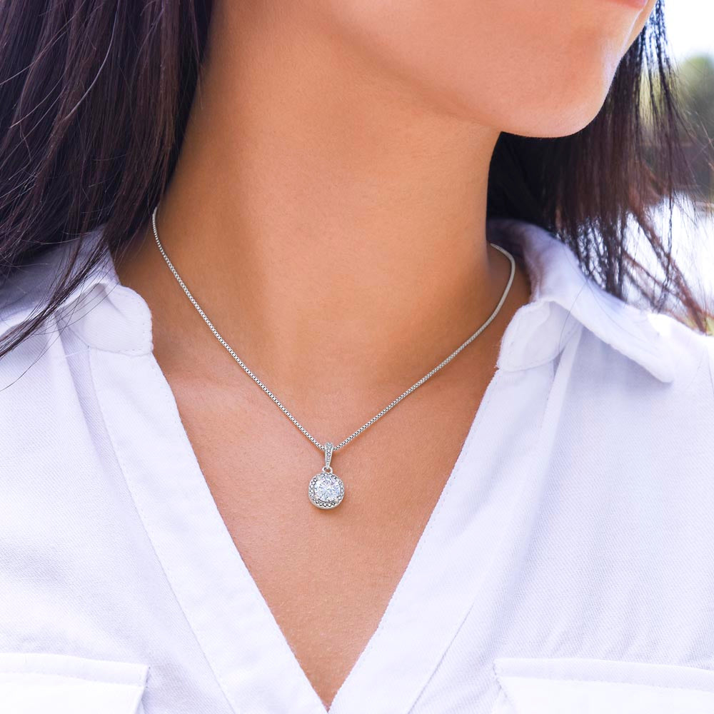 Forever Connected: A Special Necklace from Son with a Loving Message