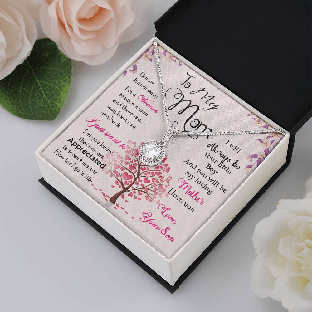 Forever Connected: A Special Necklace from Son with a Loving Message