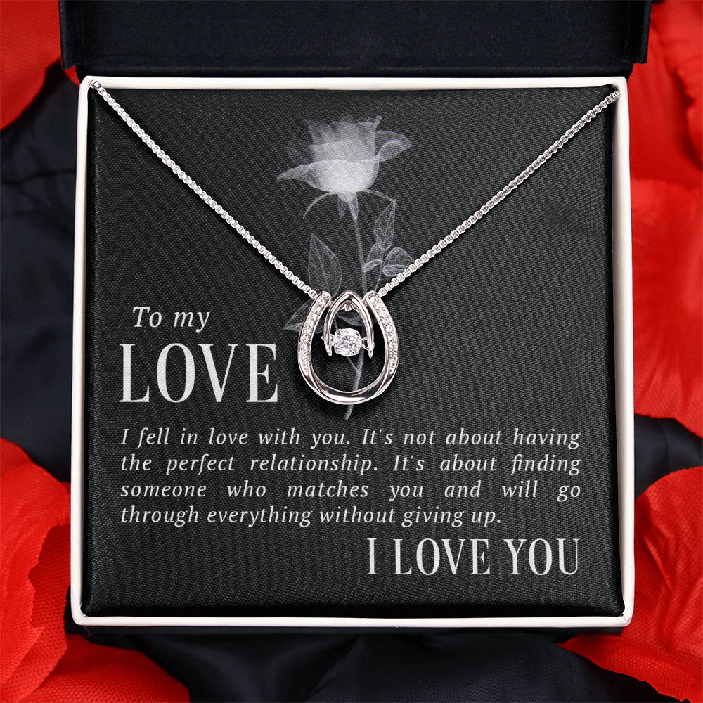 Perfectly Matched: Lucky In Love Necklace