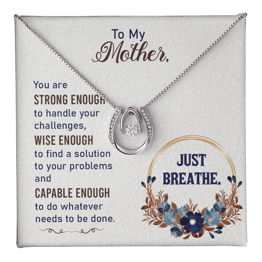 Empowerment in Every Pendant: A Necklace with a Heartfelt Message