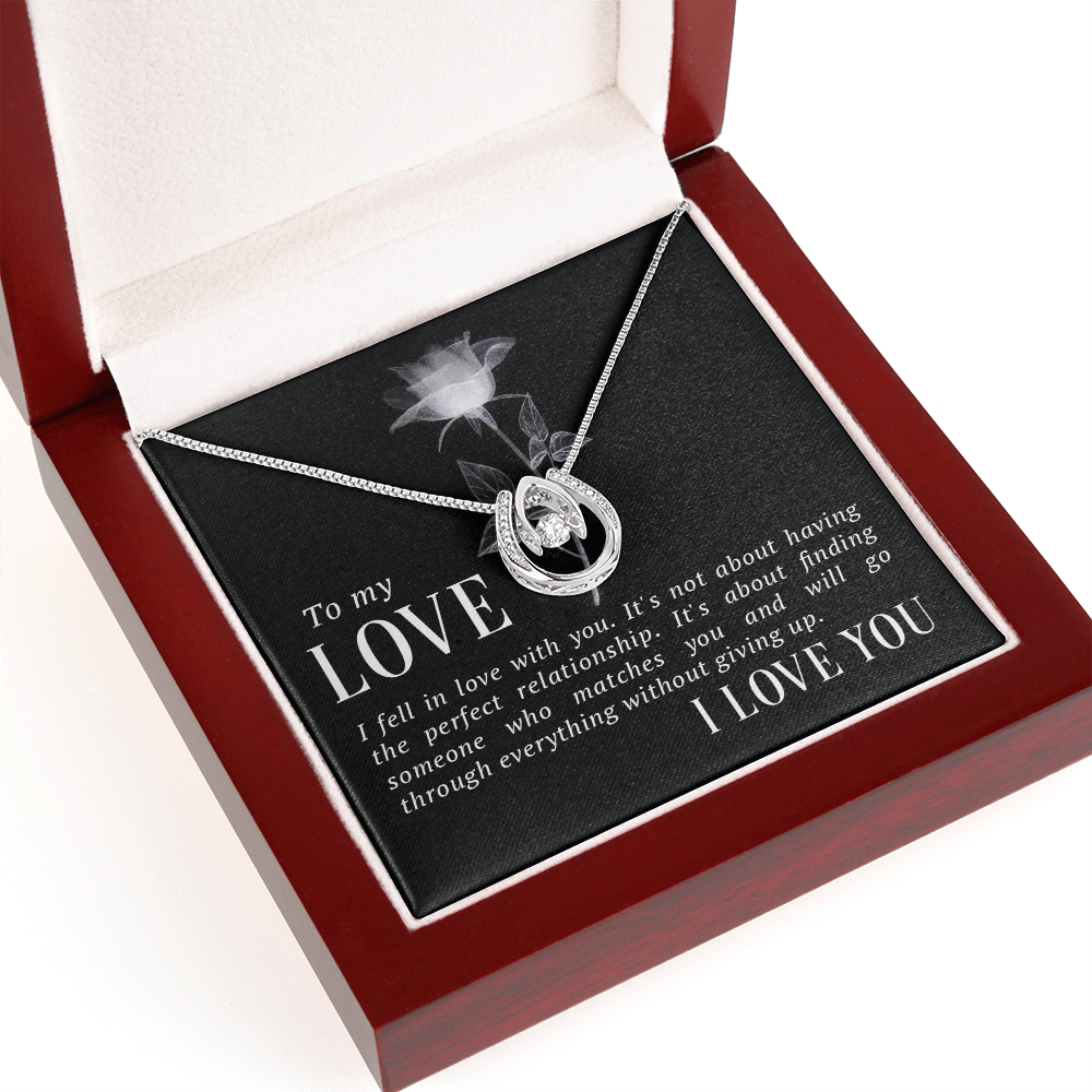 Perfectly Matched: Lucky In Love Necklace