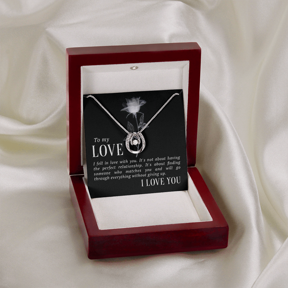 Perfectly Matched: Lucky In Love Necklace
