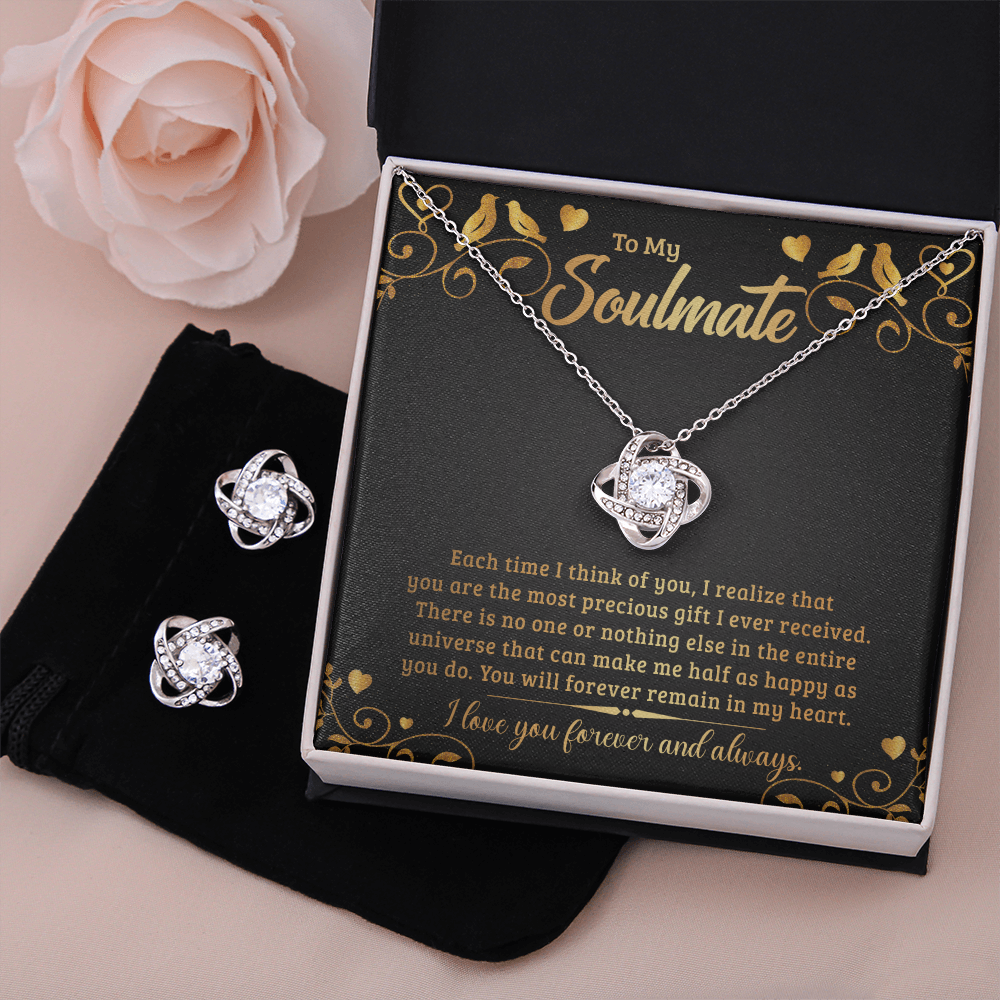 To My Soulmate: A Necklace That Speaks the Heart's Greatest Gift