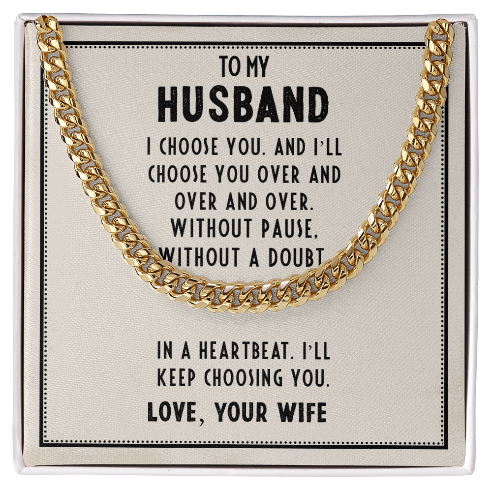 To My Husband – I'll Always Choose You
