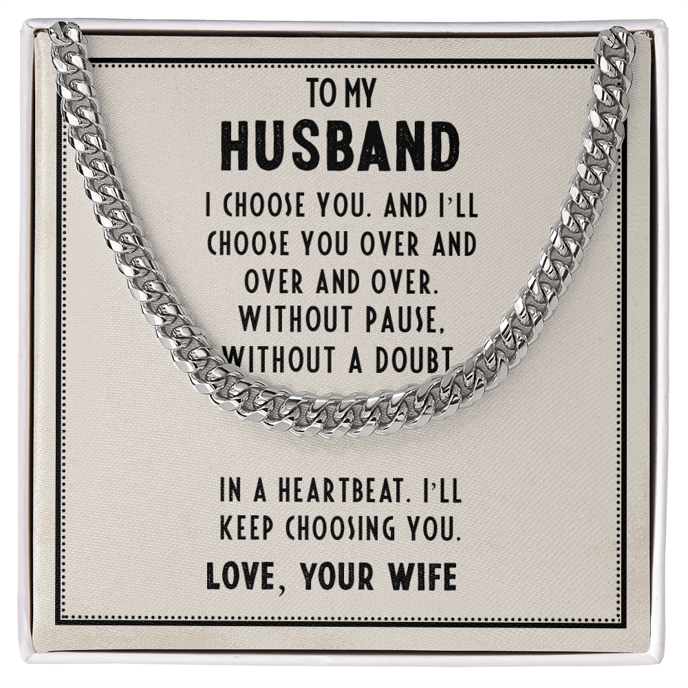 To My Husband – I'll Always Choose You
