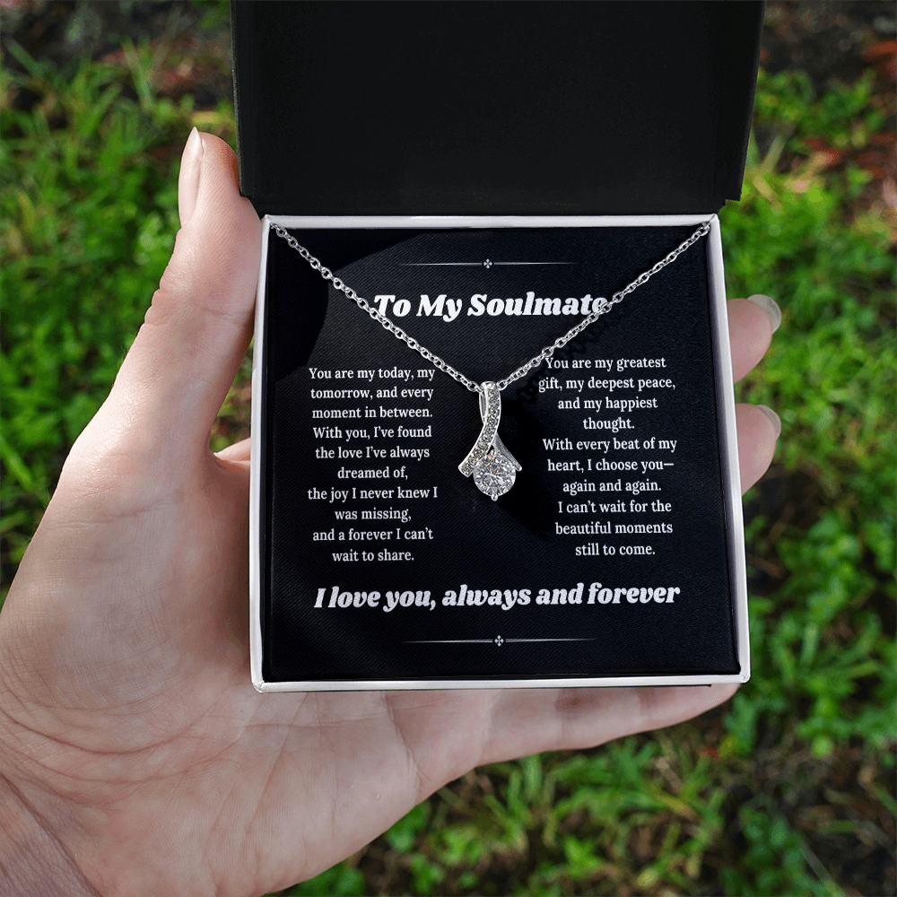 Forever Yours - Heartfelt Necklace Gift for Your Soulmate