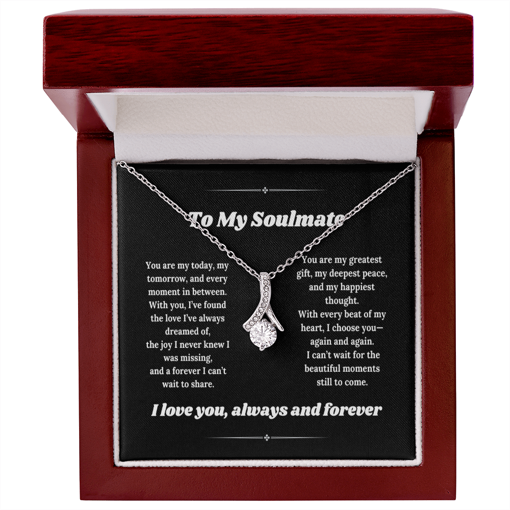 Forever Yours - Heartfelt Necklace Gift for Your Soulmate