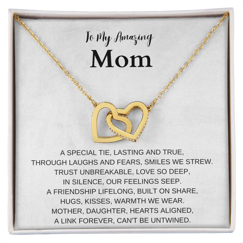 Mother-daughter necklace  Hearts aligned pendant  Sentimental gift for mom  Meaningful mother-daughter jewelry  Elegant love-themed accessory  Personalized necklace for mom  Mother's keepsake jewelry  Timeless love pendant  Cherished gift for mother  Daughter's affectionate jewelry  Unique love-themed necklace  Expressive mother-daughter accessory  Beloved mom's pendant  Intimate love-themed jewelry  Everlasting love necklace