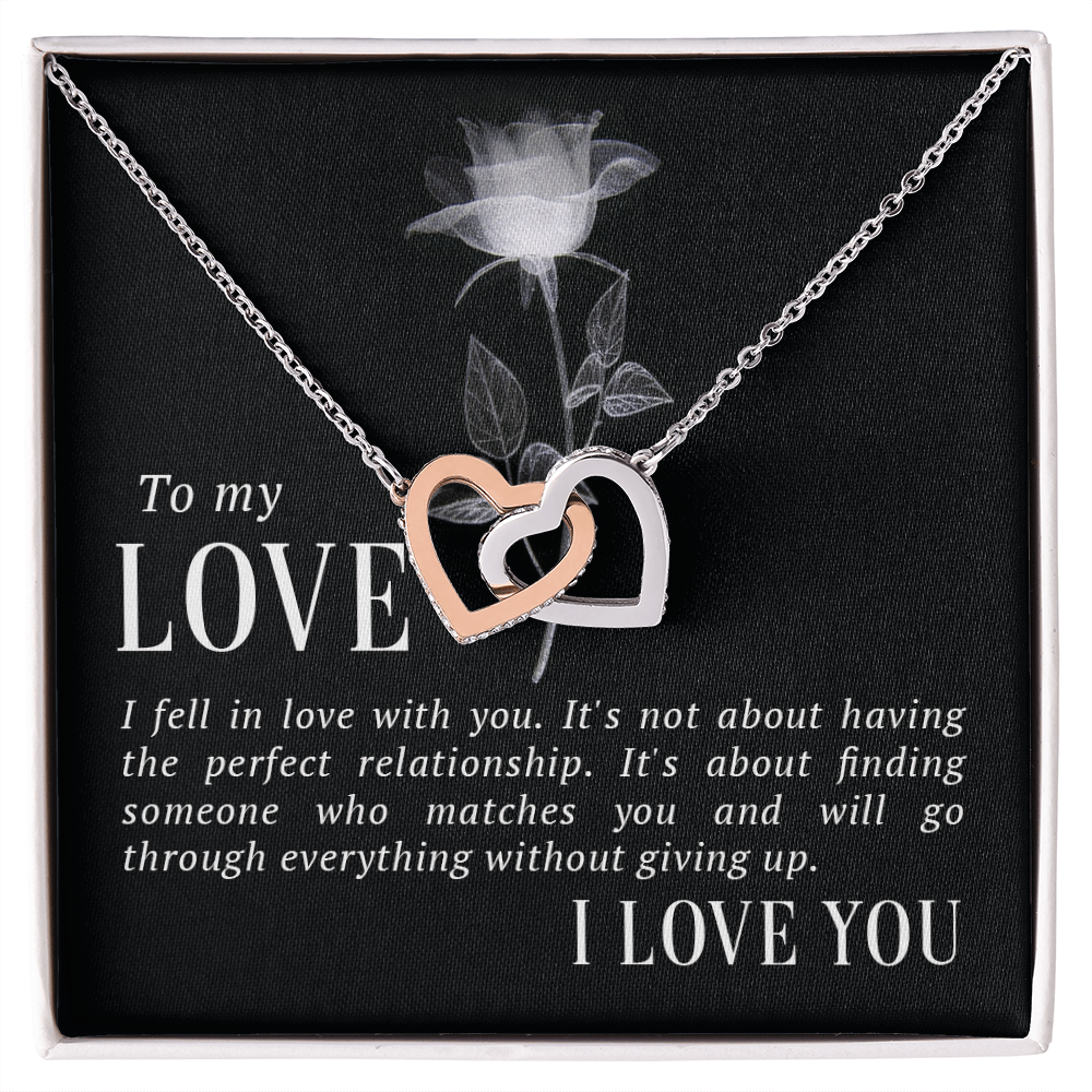 Interlocking Hearts: For the One Who Completes You