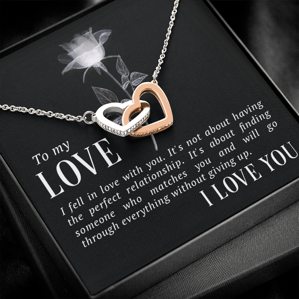 Interlocking Hearts: For the One Who Completes You