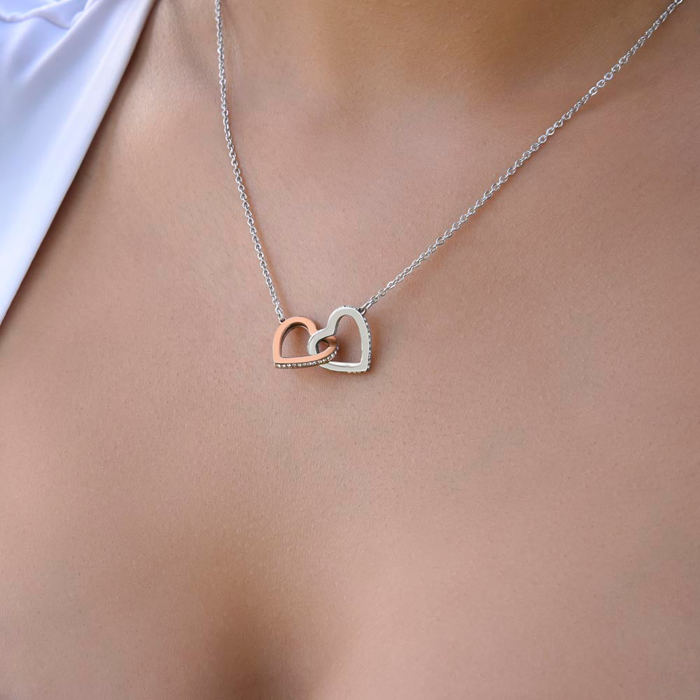 Bound by Love: Interlocking Heart Necklace for the Most Special Mom