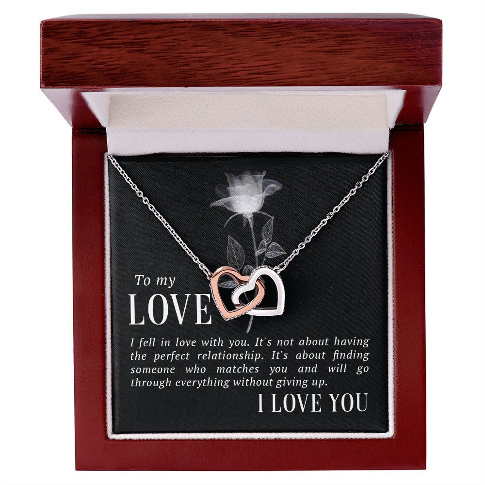 Interlocking Hearts: For the One Who Completes You