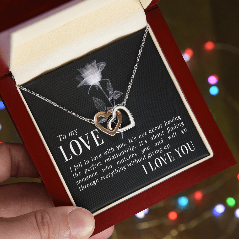 Interlocking Hearts: For the One Who Completes You