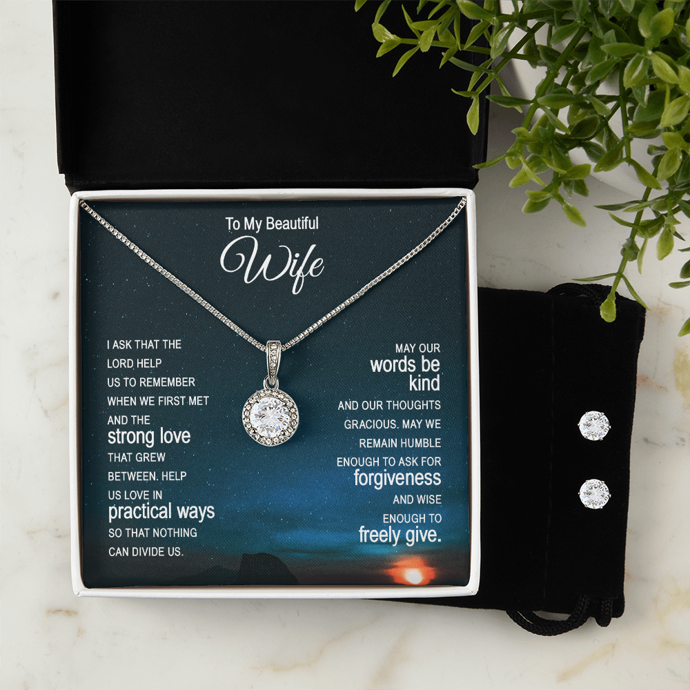 A Timeless Gift: Necklace and Earrings Set for the Heart of Our Family