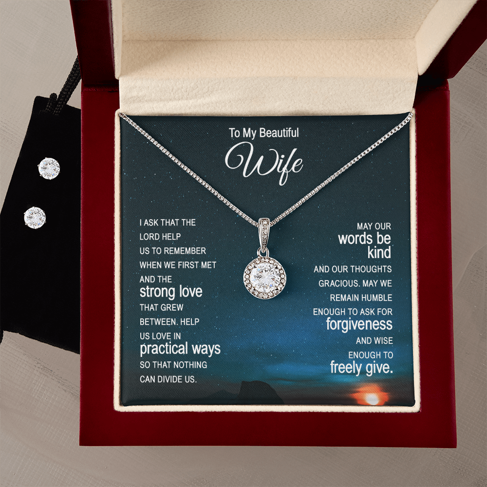 A Timeless Gift: Necklace and Earrings Set for the Heart of Our Family