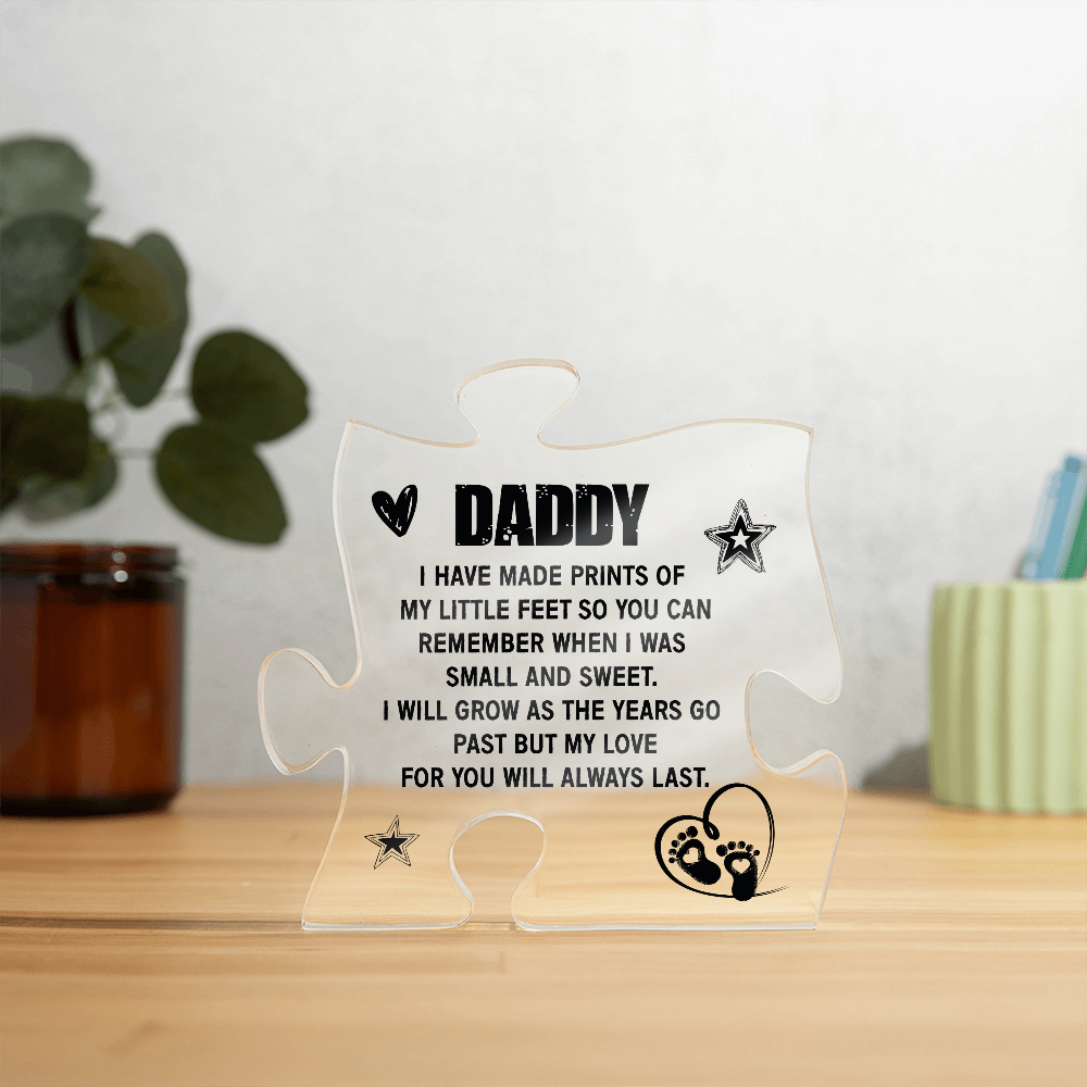 Daddy – My Forever Puzzle Piece