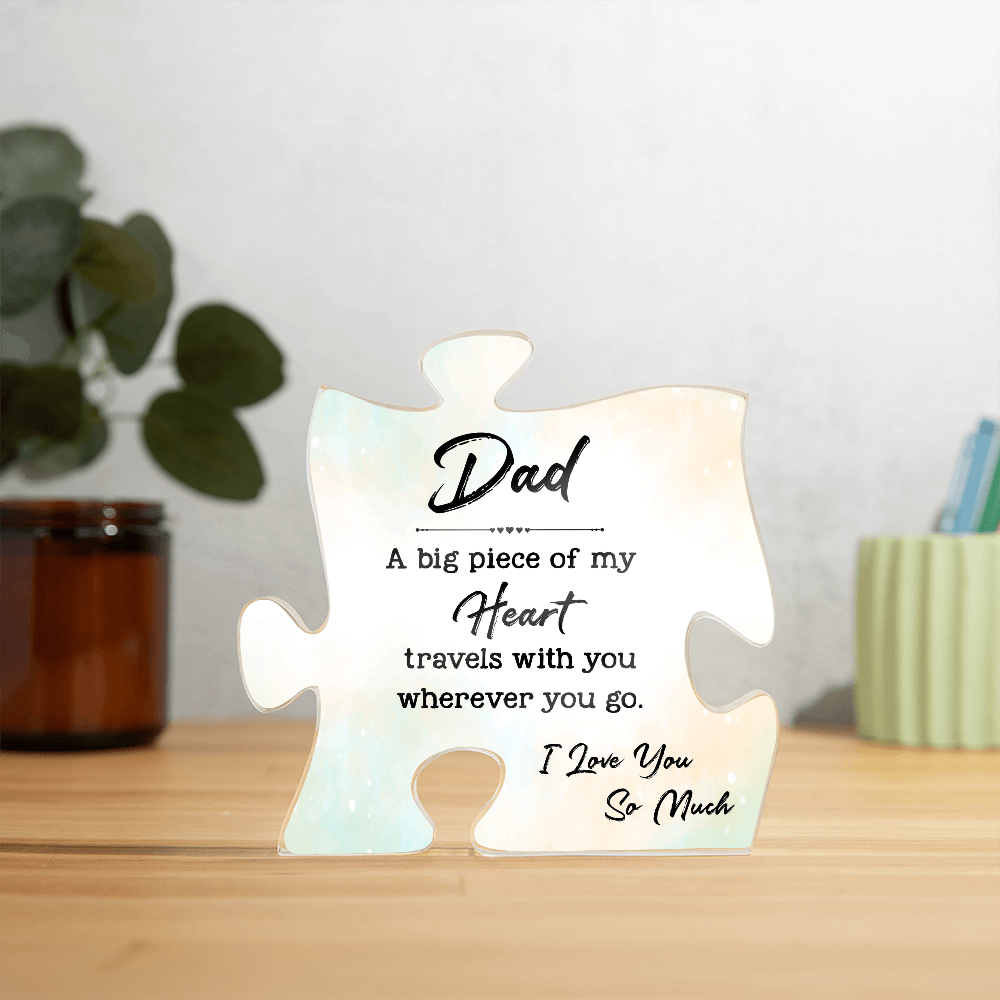To My Dad – Our Bond is Forever, Just Like This Puzzle