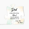 To My Dad – Our Bond is Forever, Just Like This Puzzle