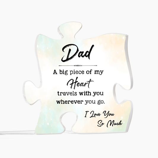 To My Dad – Our Bond is Forever, Just Like This Puzzle
