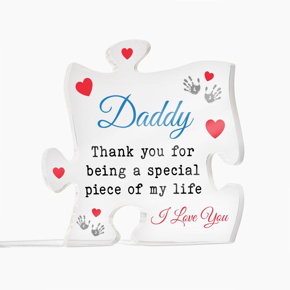 To Daddy – The Piece That Makes My World Complete