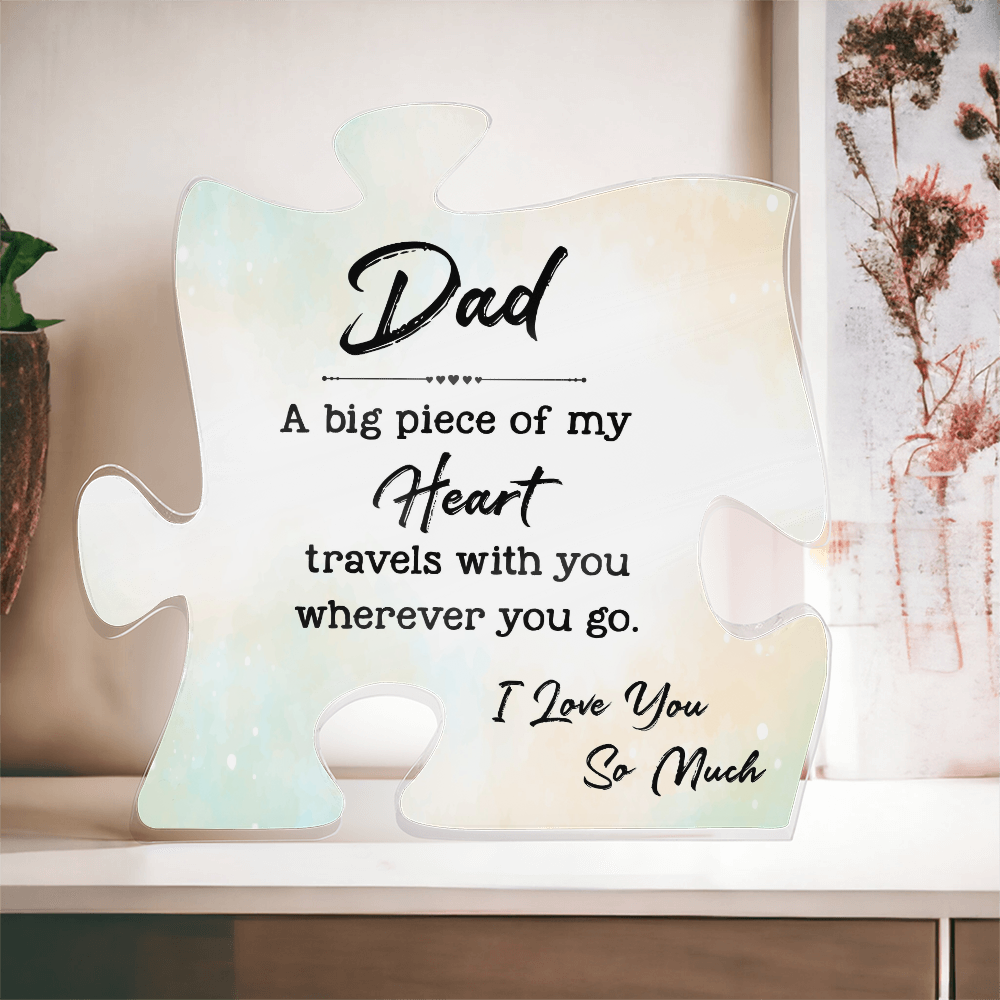 To My Dad – Our Bond is Forever, Just Like This Puzzle