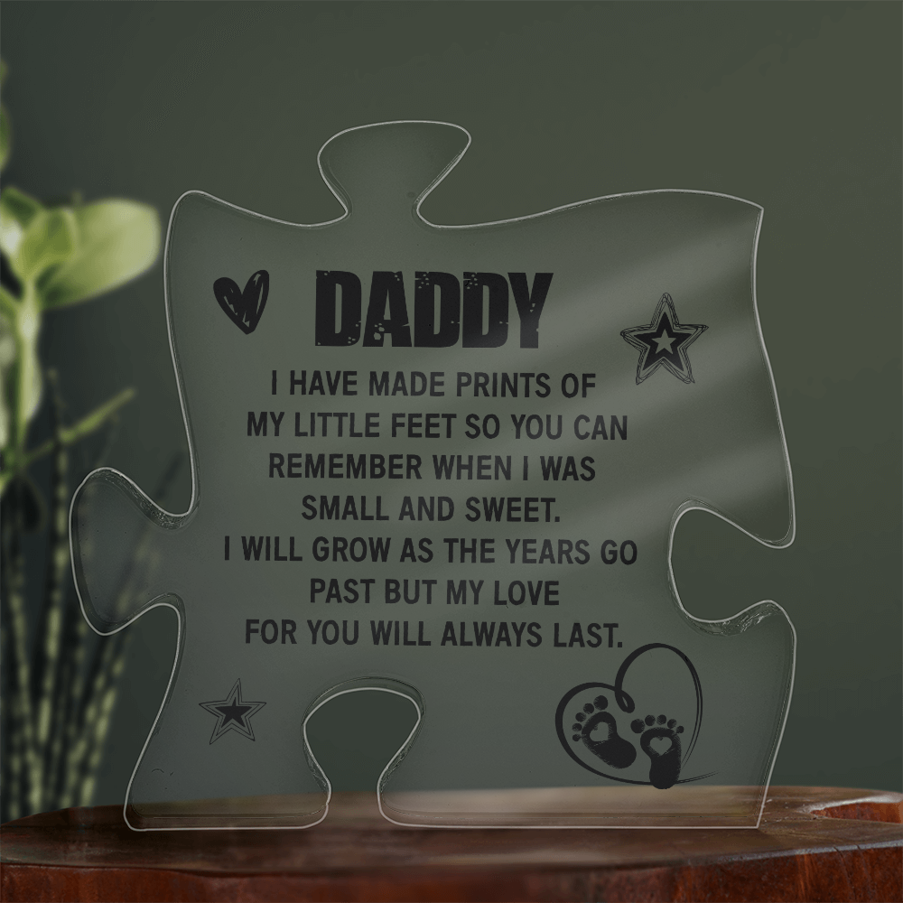 Daddy – My Forever Puzzle Piece