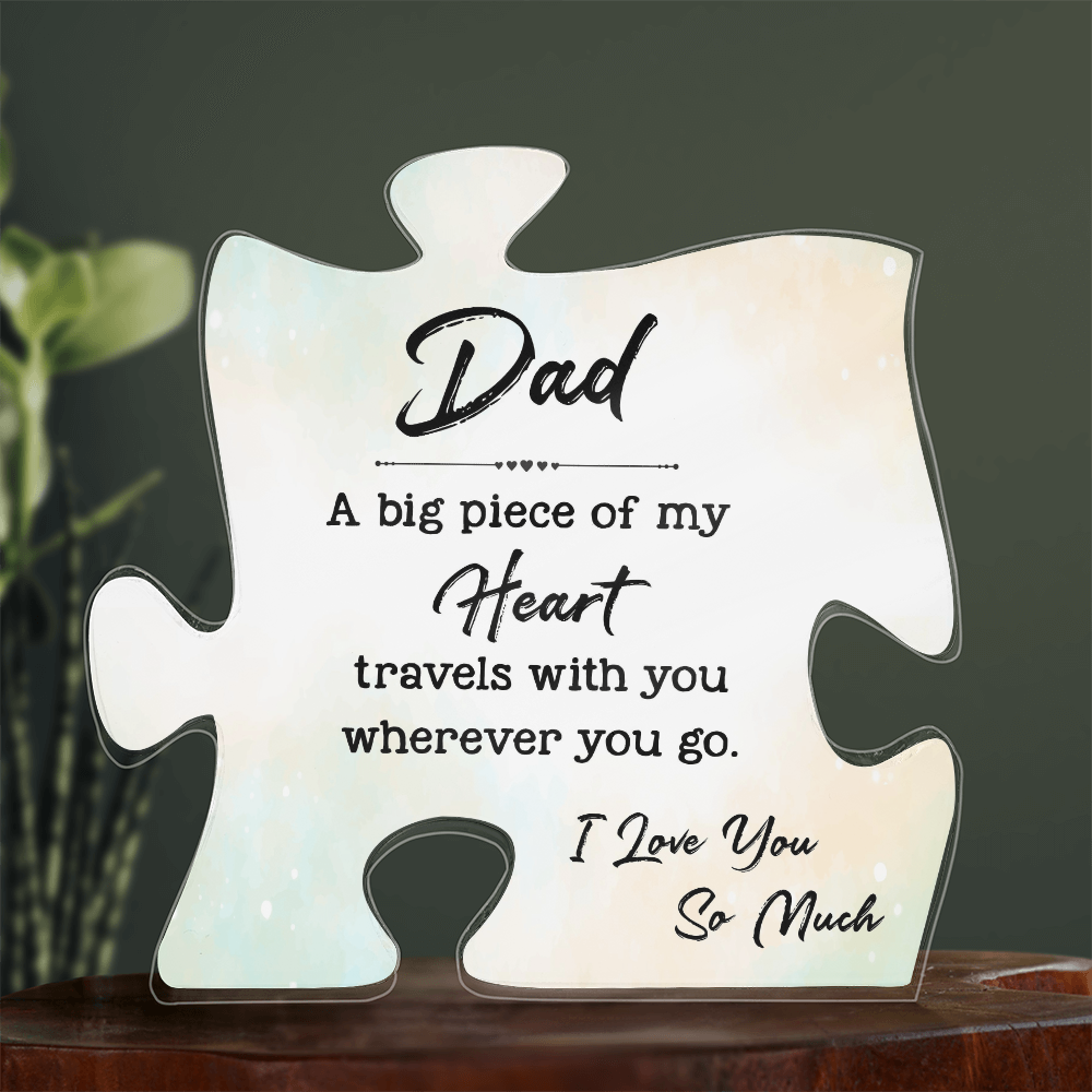 To My Dad – Our Bond is Forever, Just Like This Puzzle