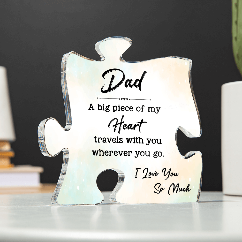 To My Dad – Our Bond is Forever, Just Like This Puzzle