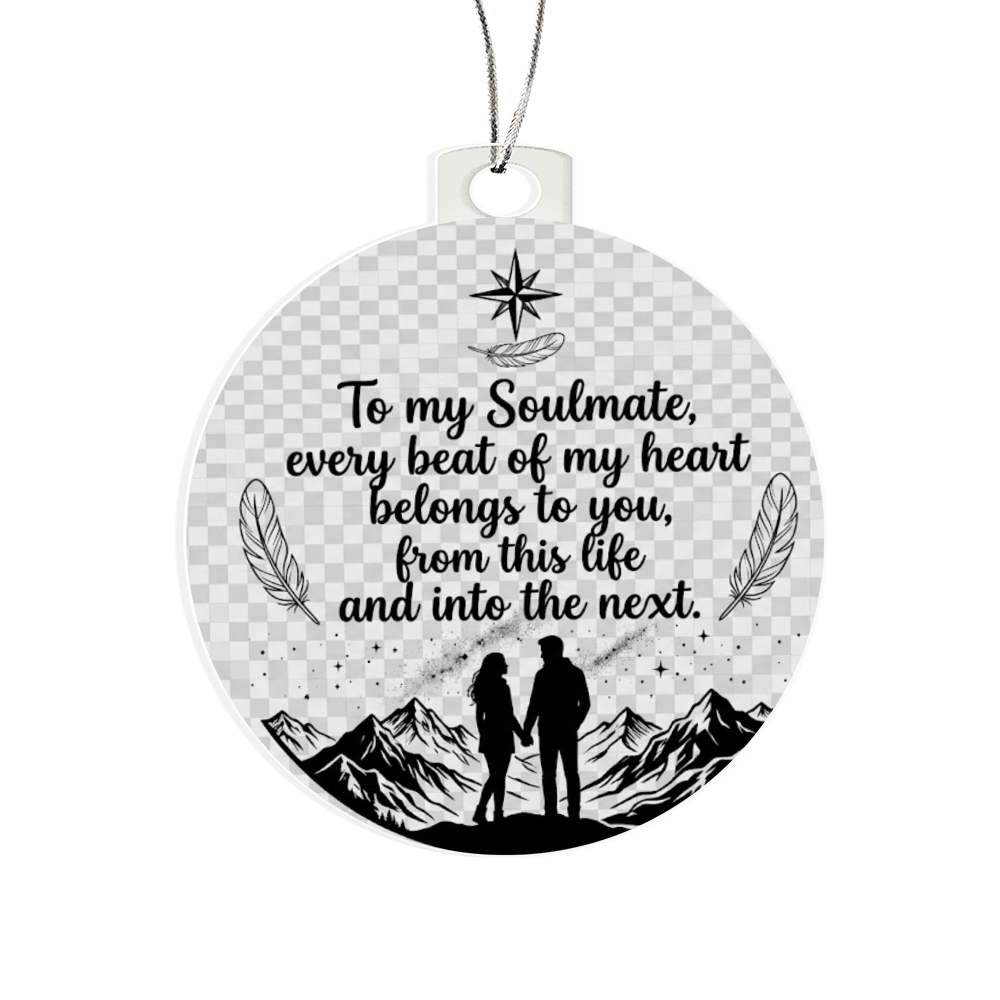 Custom Acrylic Bulb Ornament – A Forever Keepsake for Loved Ones