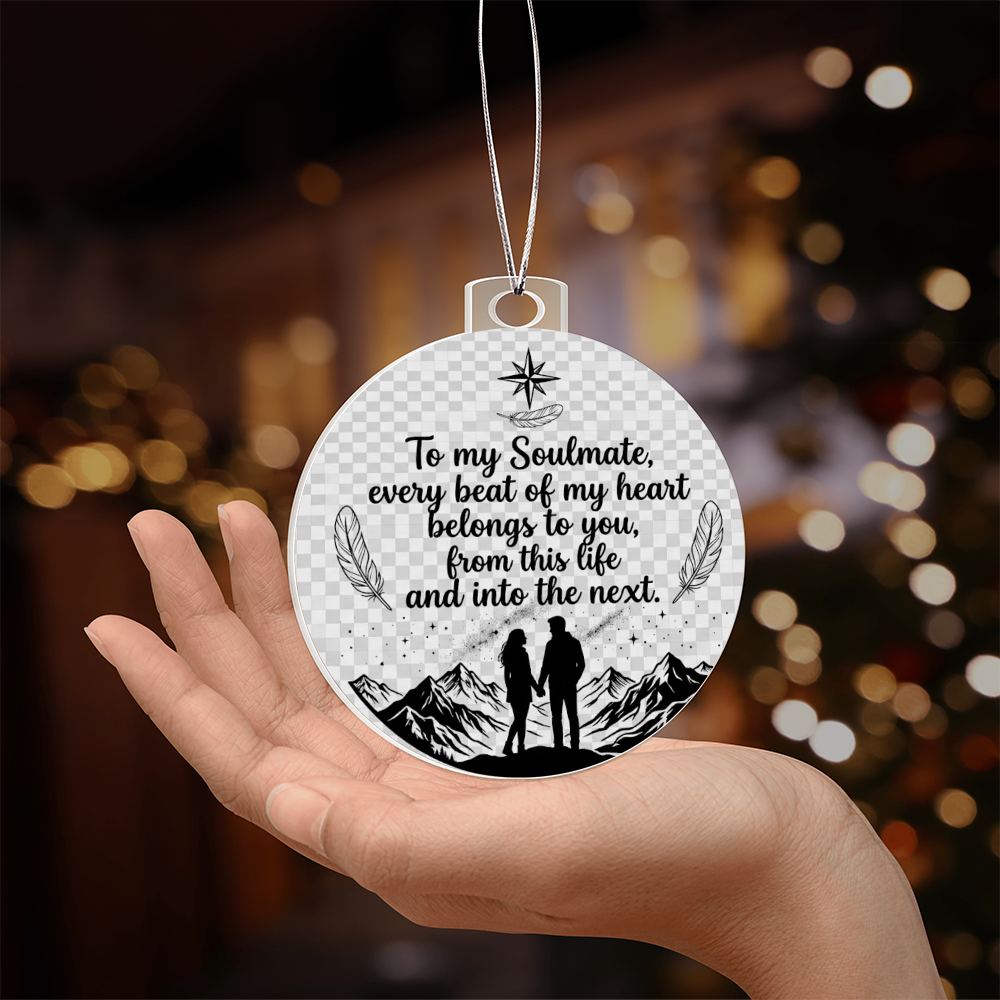 Custom Acrylic Bulb Ornament – A Forever Keepsake for Loved Ones