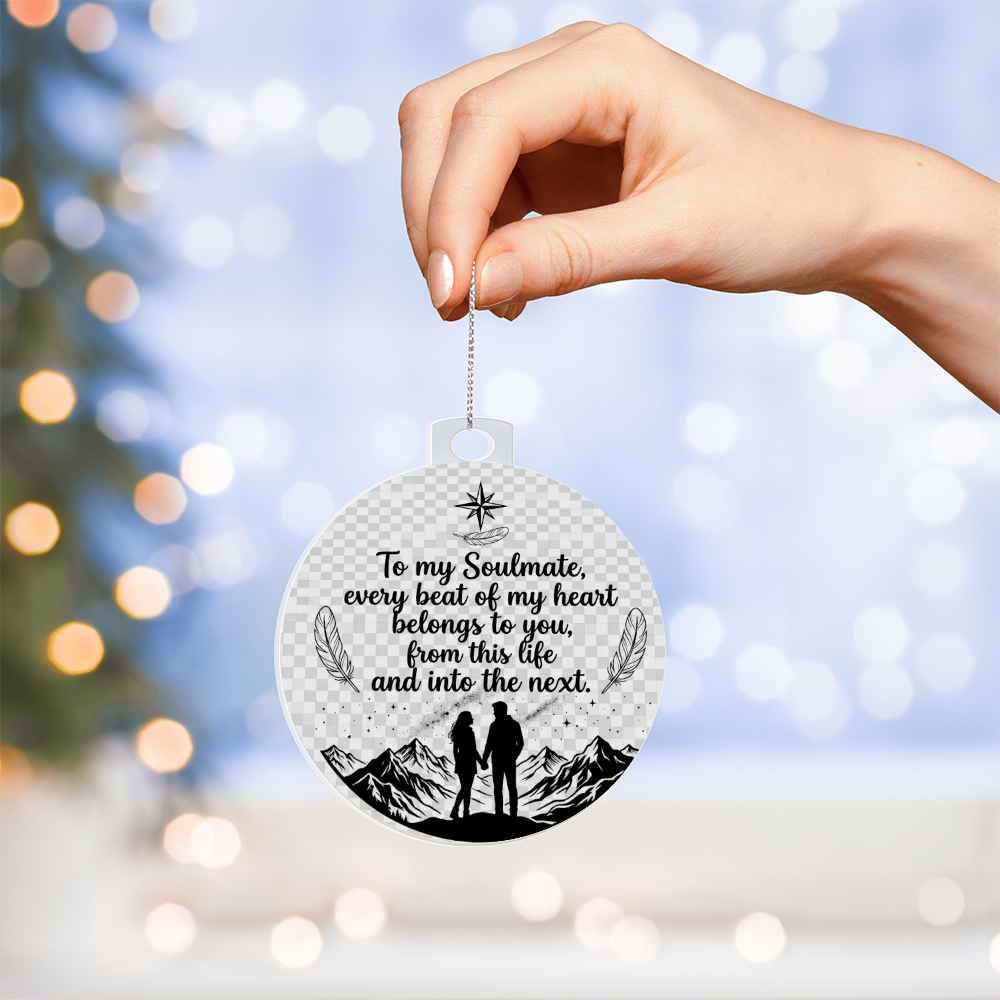 Custom Acrylic Bulb Ornament – A Forever Keepsake for Loved Ones