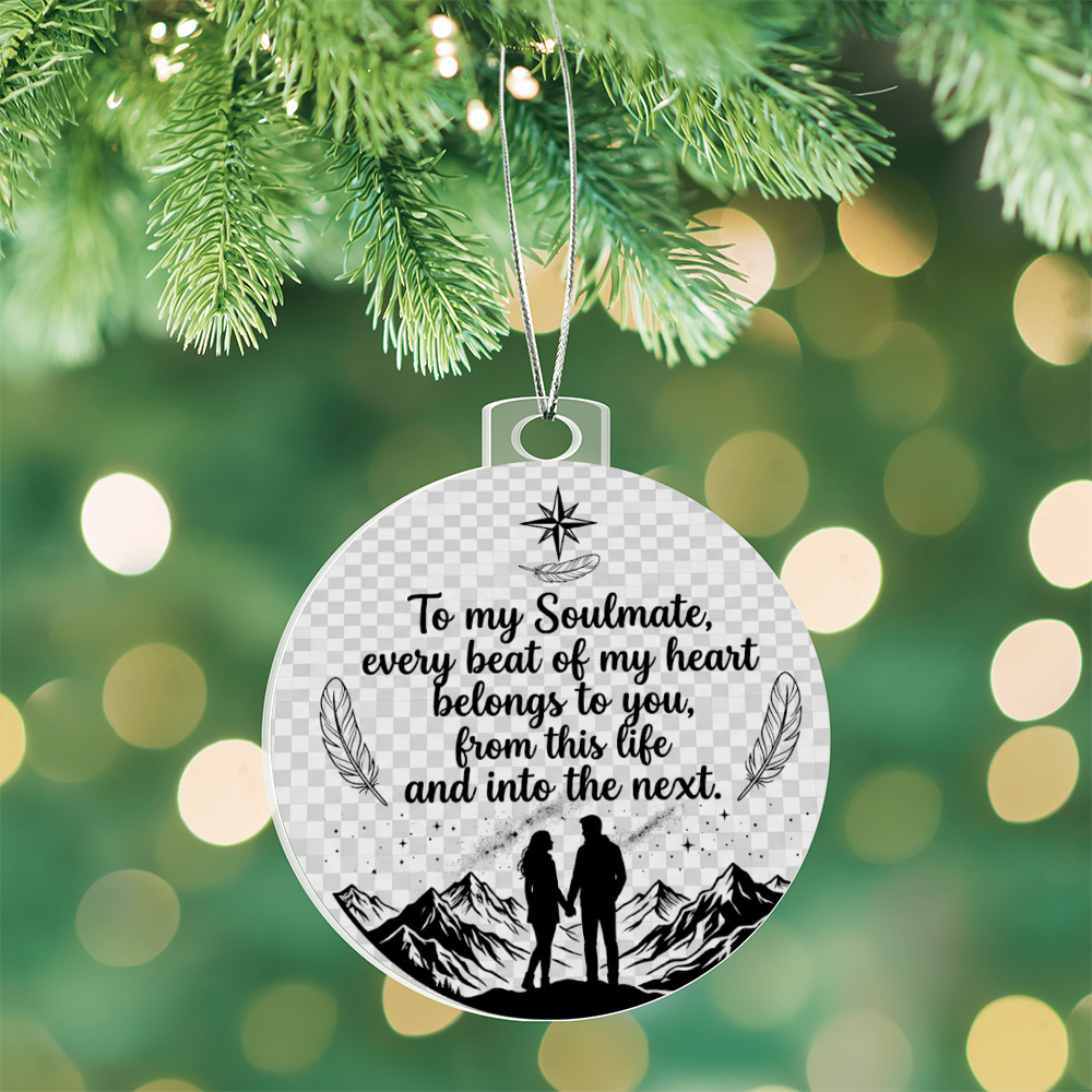 Custom Acrylic Bulb Ornament – A Forever Keepsake for Loved Ones