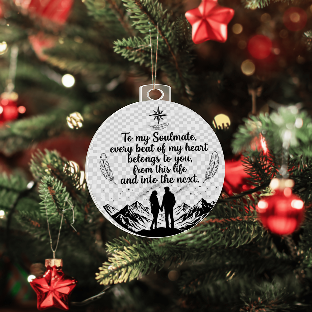 Custom Acrylic Bulb Ornament – A Forever Keepsake for Loved Ones